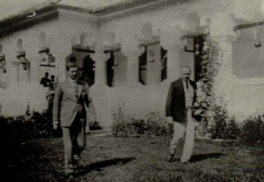 Regele Carol al II-lea și I.G. Duca la Măldărești