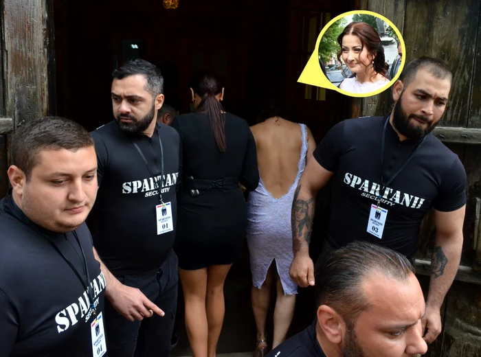 
    Gabi Cristea a avut cinci bodyguarzi la cununia civilăqFoto: Alex Muscaliu  