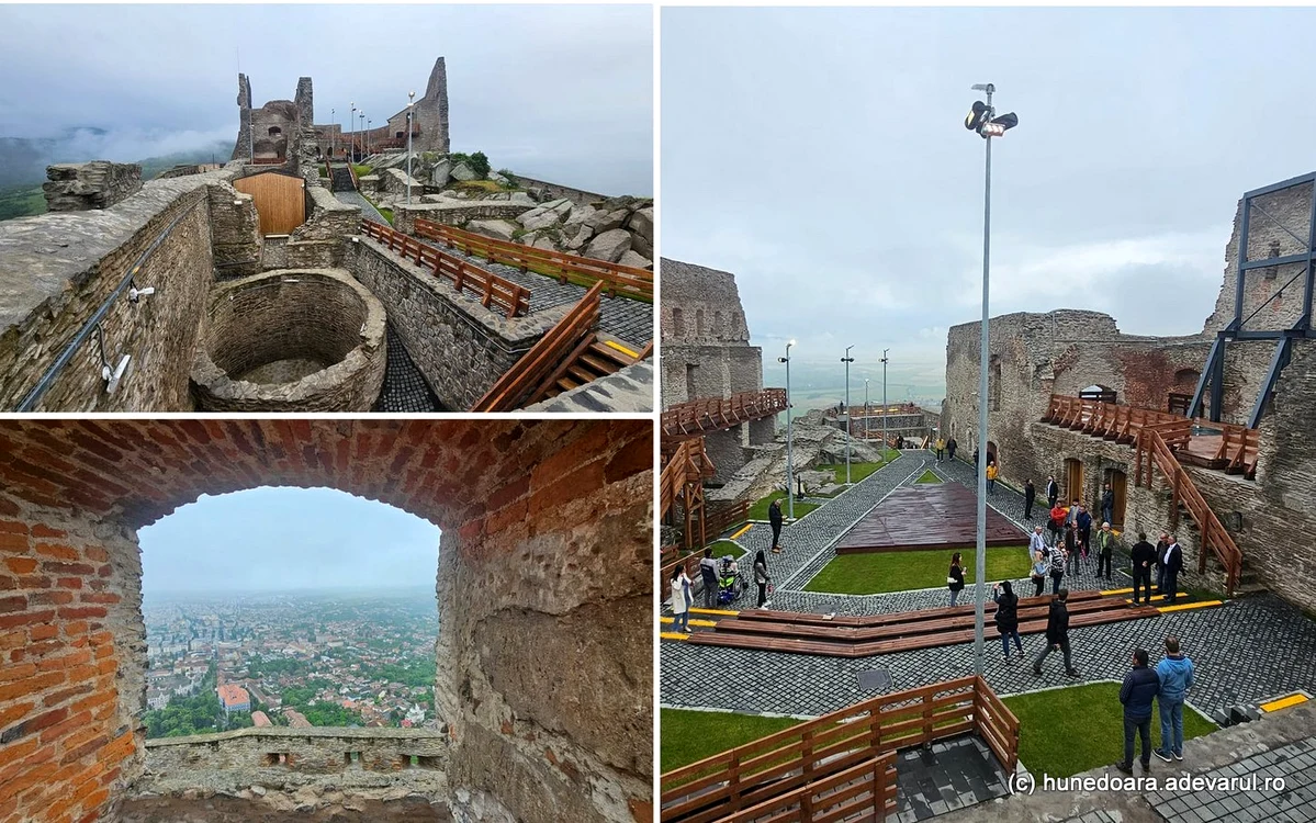 Cetatea medievală a Devei. Foto: Daniel Guță. ADEVĂRUL