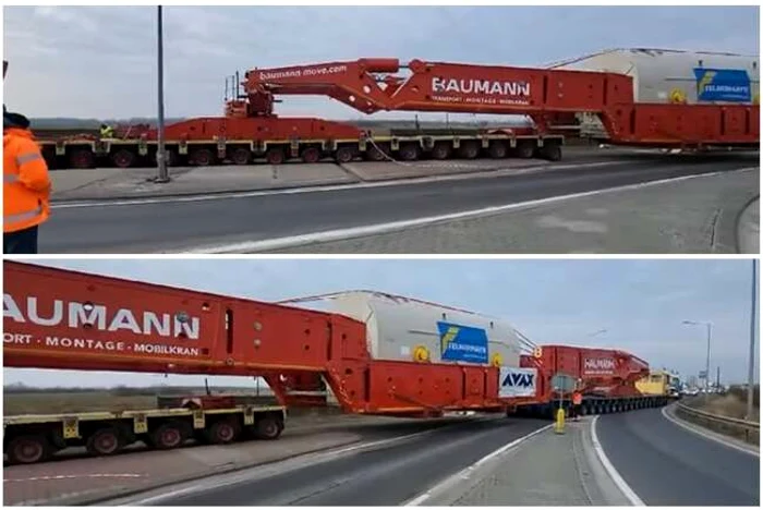 Transportul record trebuie să străbată 264 de kilometri între Nădlac și Mintia