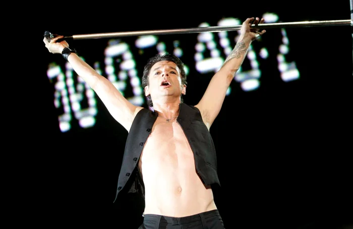 Vocalistul Dave Gahan a trecut prin momente dificile de-a lungul celor 50 de ani. FOTO EPA