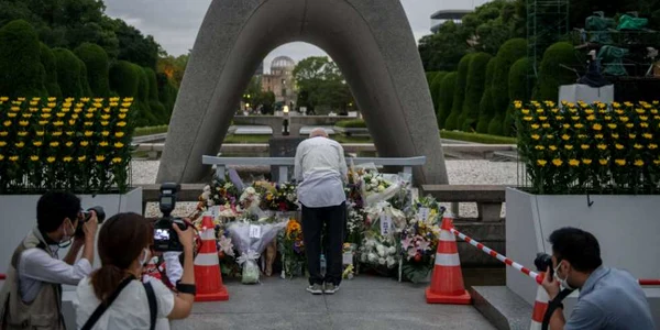 Comemorarea a 75 de ani de la atacul nuclear de la Hiroshima FOTO Guliver / Getty Images