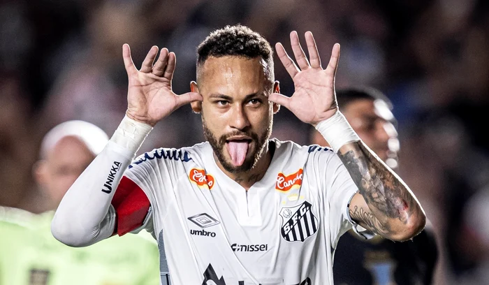 Neymar „a spart gheața”, odată cu revenirea la FC Santos (FOTO: Facebook)