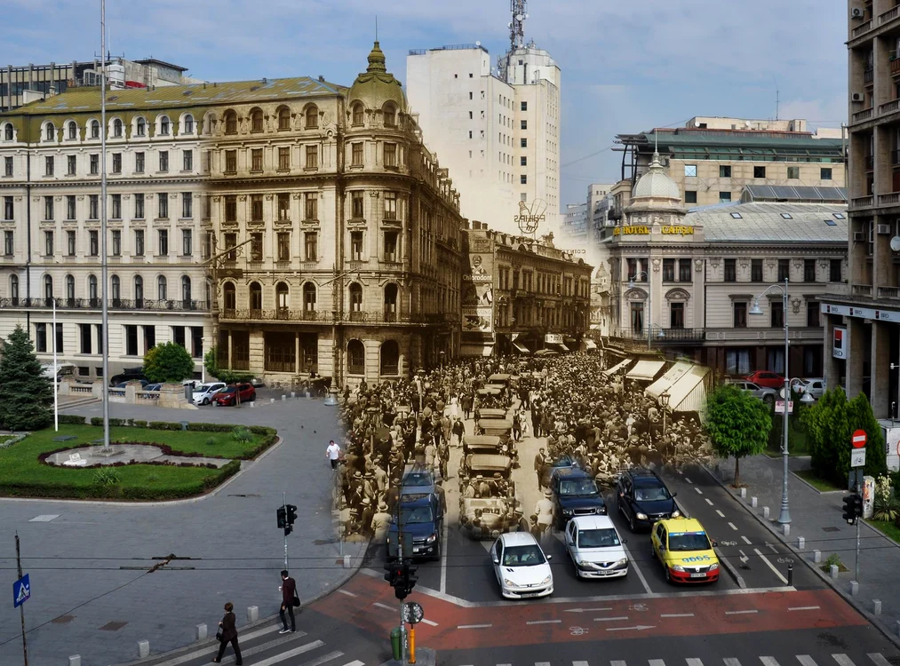 
    Calea Victoriei, una dintre arterele de poveste ale CapitaleiFoto: Lucian Muntean  