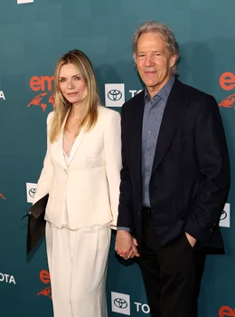 Michelle Pfeiffer, cu soțul David E Kelley, Getty