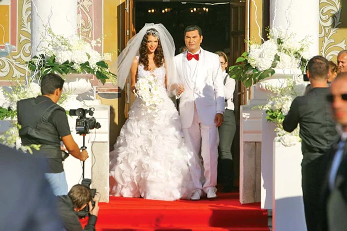 În 2011, Borcea a dus-o la altar pe Alina Vidican