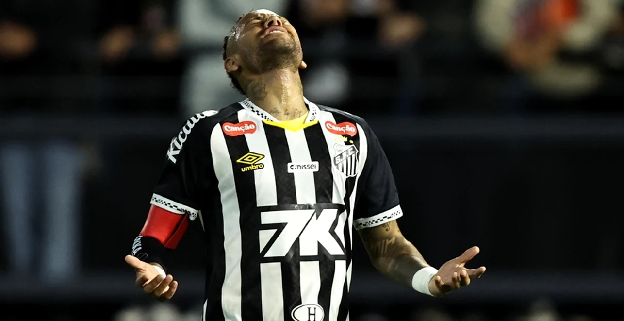 Neymar are doar dezamăgiri pe terenul de fotbal FOTO EPA