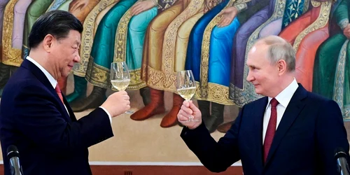 Xi Jinping si Vladimir Putin FOTO Profimedia