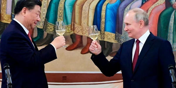 Xi Jinping si Vladimir Putin FOTO Profimedia