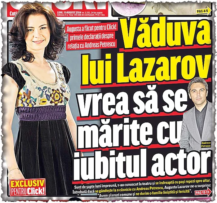 Augusta ne-a vorbit despre noul ei iubit