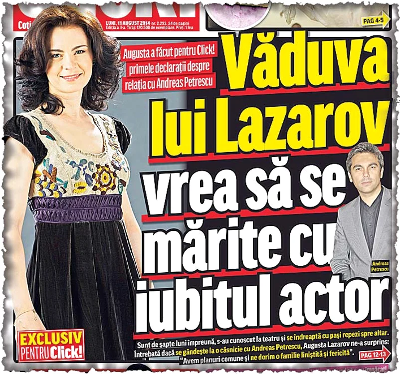 Augusta ne-a vorbit despre noul ei iubit