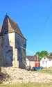 O porțiune a zidului de incintă al Bisericii Fortificate din Moșna s-a prăbușit (© Ministerul Culturii)