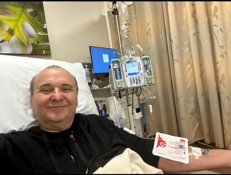 Nick Rădoi, pe patul de spital / Sursa: Arhiva personală 