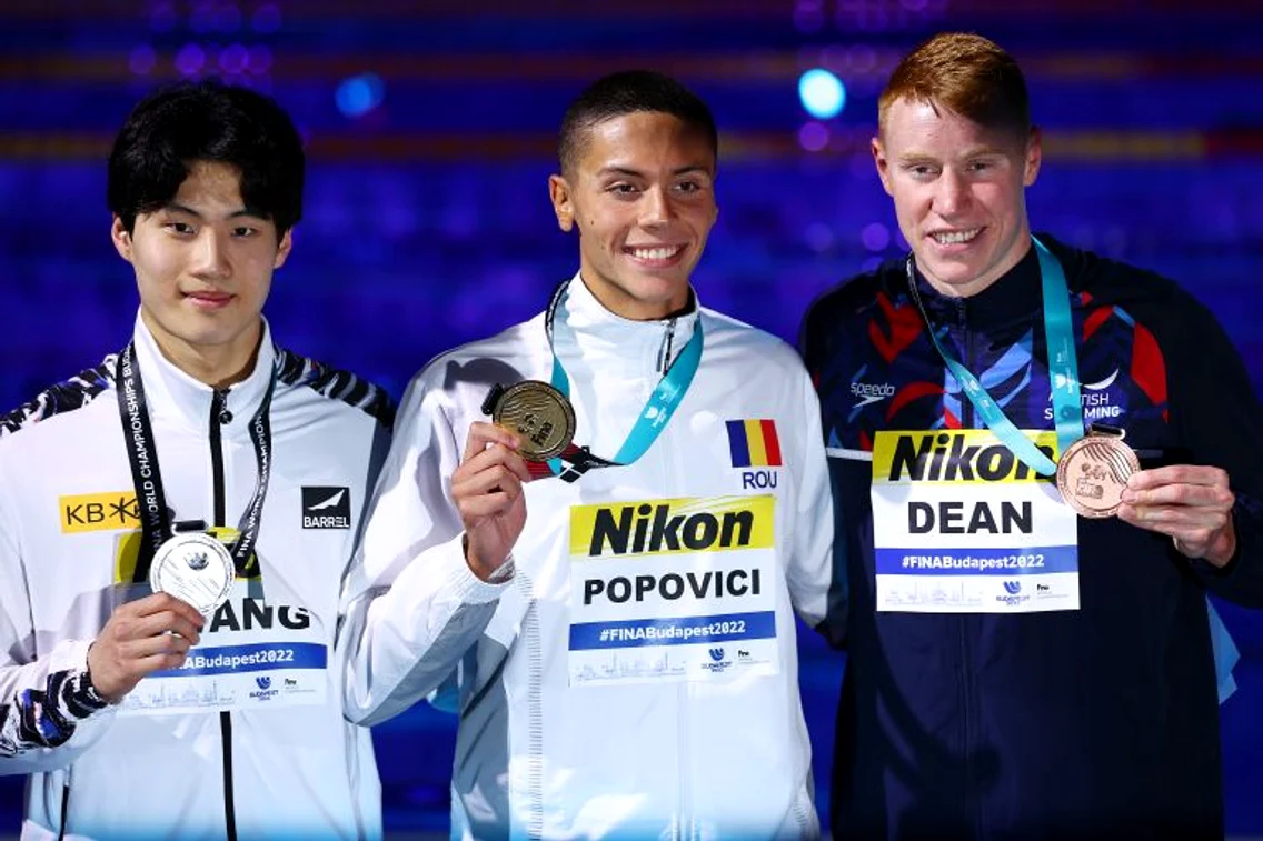 david popovici bucurie podium jpg