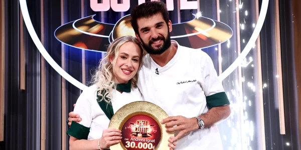Andreea Ignat si Chef Richard Abou Zaki Foto Chefi la Cutite   Antena 1 jpg