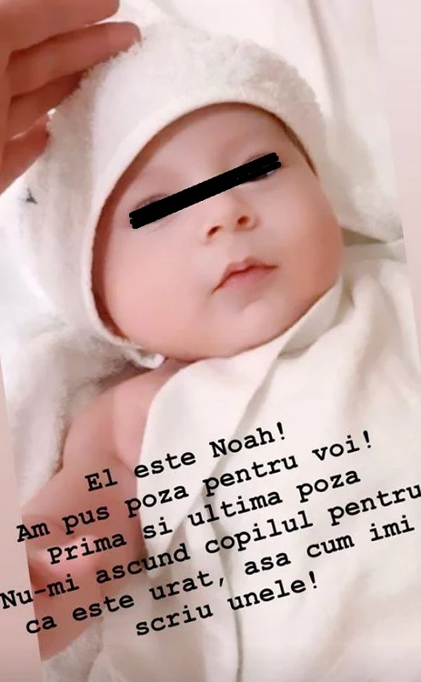 Ce băiețel frumos are Cristina IchFoto Instagram