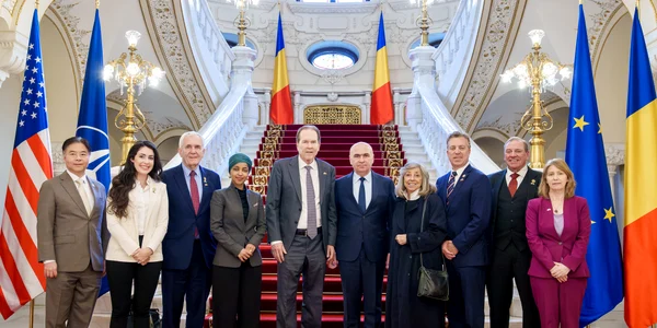 Primire membri congres sua la Cotroceni FOTO Presidency.ro