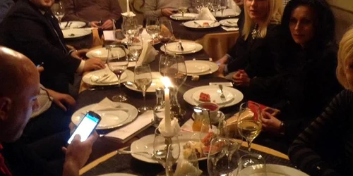 Elena Udrea la un restaurant din Cluj foto arhiva personala 