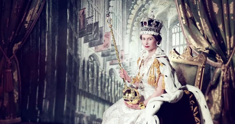 Fotografie de la încoronarea reginei Elisabeta a II-a / Foto Arhivă