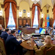 Ilie Bolojan la sedinta CSAT FOTO Presidency