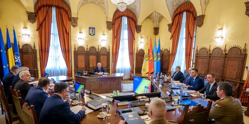 Ilie Bolojan la sedinta CSAT FOTO Presidency