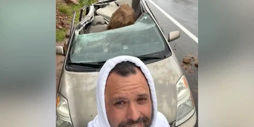 Bărbatul a scăpat ca prin minune FOTO Qué Pasa En Los Angeles jpg