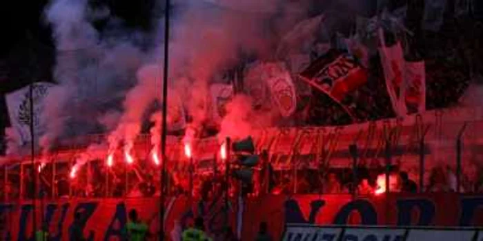 Peluza Sud de la Steaua a părăsit stadionul în derby-ul cu Dinamo. Vezi aici comunicatul lor