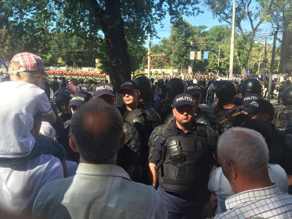 proteste chisinau de ziua independentei foto iurii botnarenco