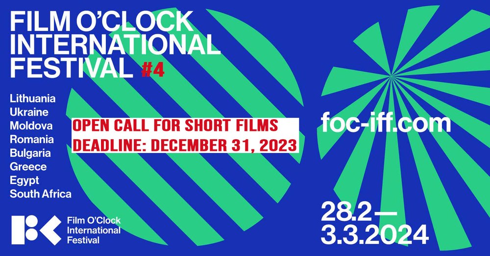 Film O’Clock International Festival: înscrieri deschise pentru competiția de scurtmetraje
