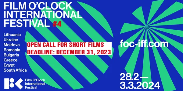 FilmO'ClockFestival 2024 OpenCall jpeg