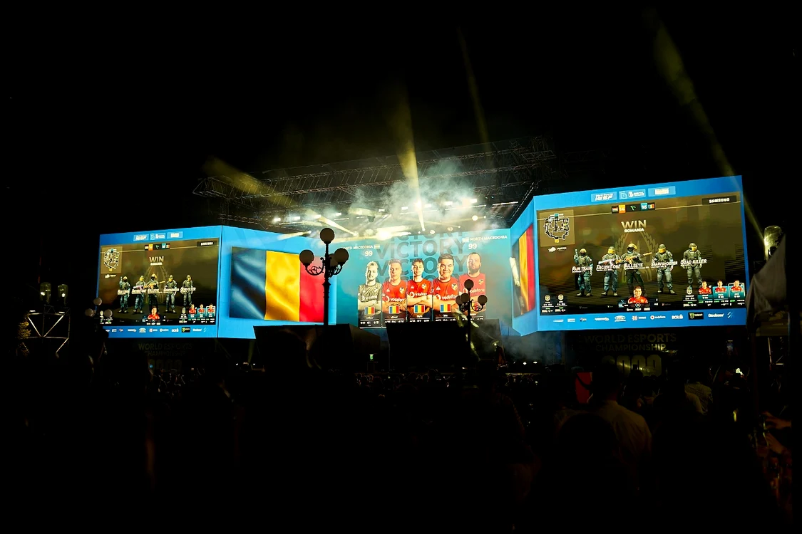 Deschiderea campionatului Mondial de Esports de la Iași.