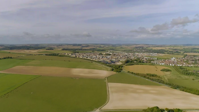 Orașul Poundbury din Dorset FOTO SHUTTERSTOCK