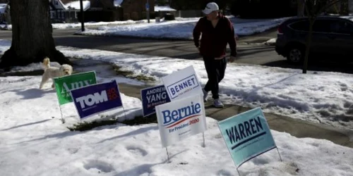 Adunari electorale Iowa FOTO AFP