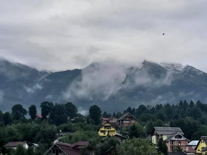 Pietrosul Rodnei, acoperit cu zăpada   Foto: Tinuţa Grec