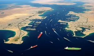 Strâmtoarea Ormuz - Imagine generată de AI / Shutterstock 