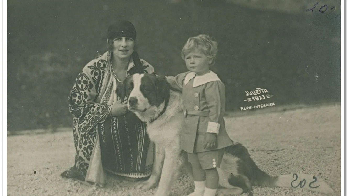 Prințul Mihai și mama lui FOTO: Arhivă