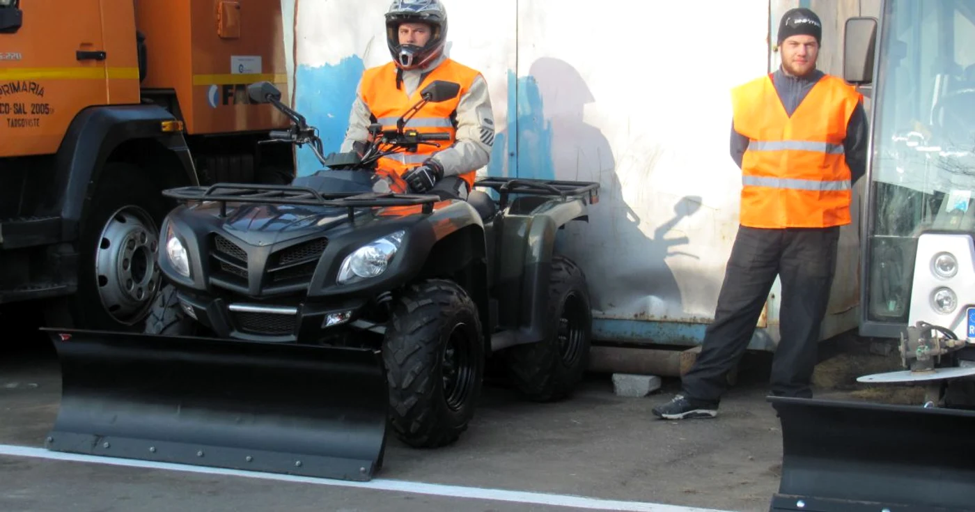 Direcţia de Salubritate din cadrul Primăriei Târgovişte s-a pregătit de iarnă