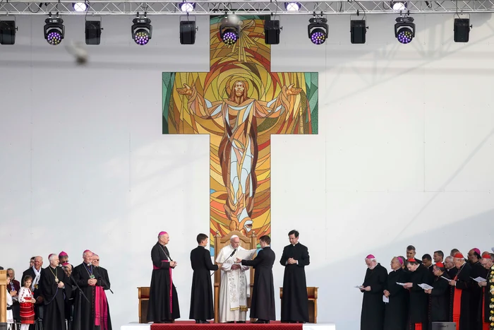 Papa Francisc, primul papă care a slujit în Ardeal. FOTO: Inquam Photos