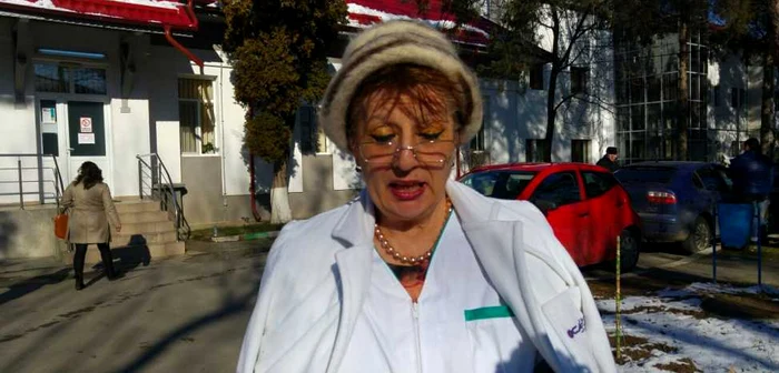 Dr. Elena Firoiu, purtătorul de cuvânt al Spitalului Judeţean de Urgenţă din Târgovişte. FOTO George Enache