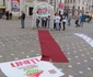 Spectacol la mitingul "Salvaţi Roşia Montană" de la timişoara Foto