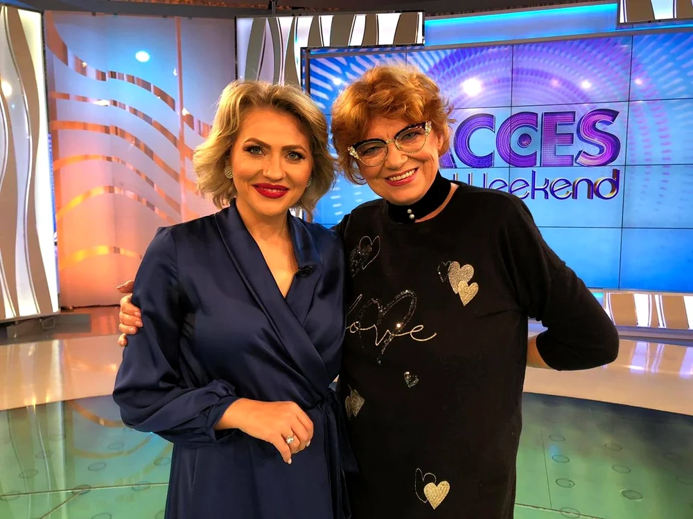 
    Cezara Dafinescu, în platoul emisiuniiFoto: Captură Video  