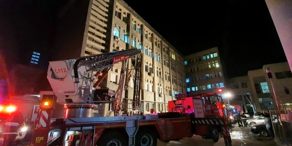 incendiu spital judetean neamt foto isu