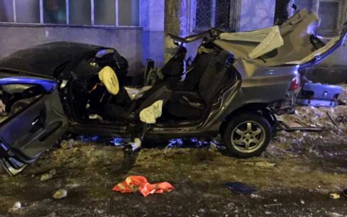 Accidentul a avt loc în Focşani
