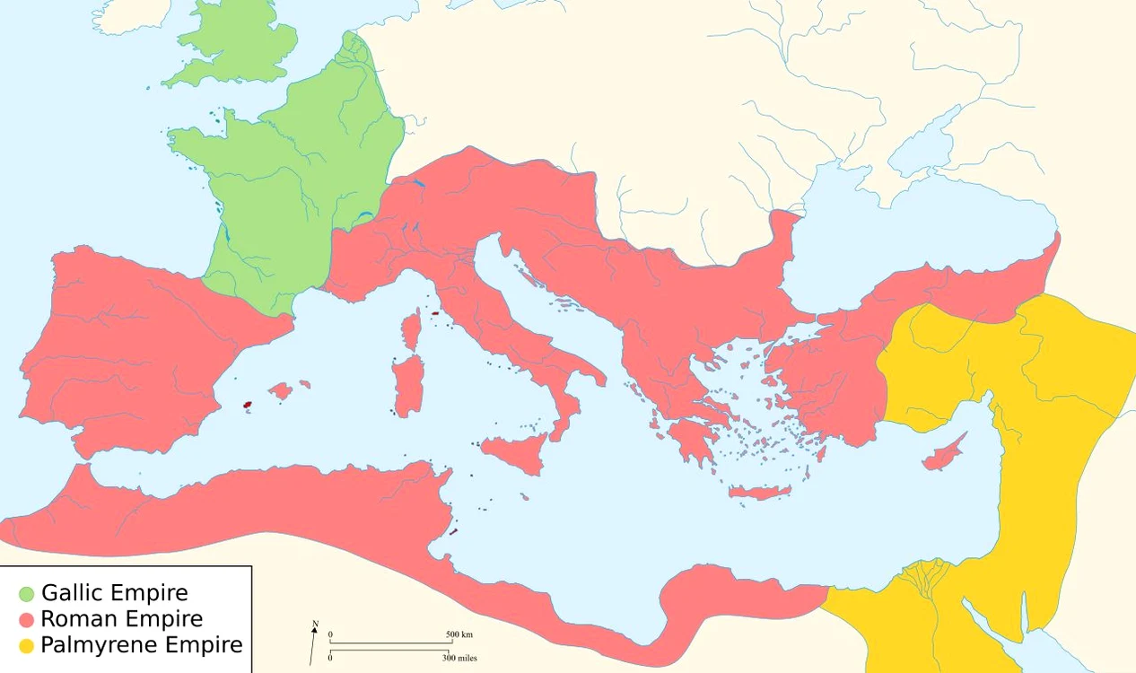 Imperiul Roman în 271 