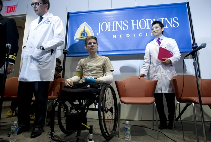 Brendan Marrocco a fost rănit în Irak, în 2009 FOTO Reuters
