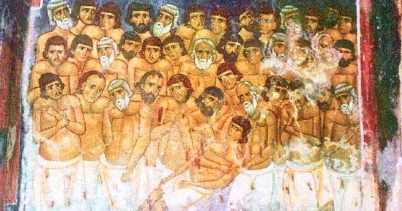 Cei 40 mucenici creştini FOTO crestinortodox.ro