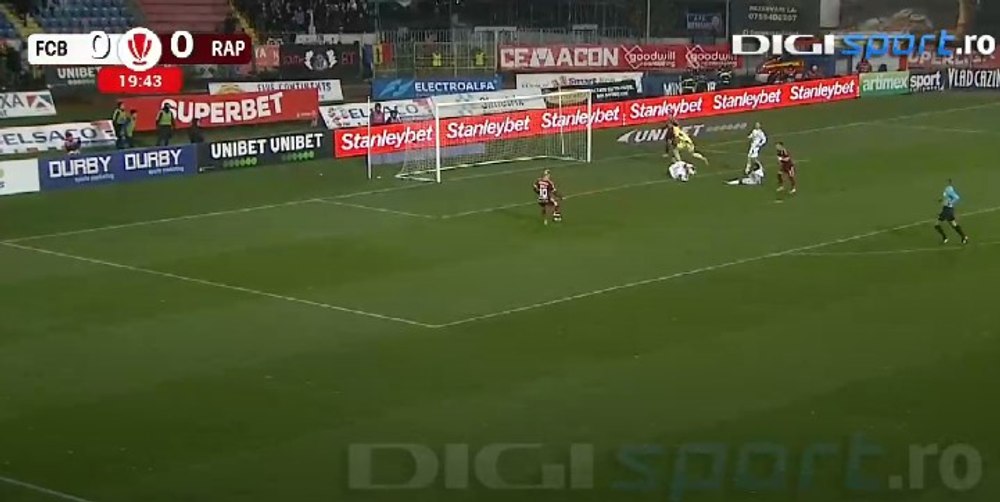 Superliga: ratarea campionatului a avut loc în Botoșani - Rapid. Poarta „s-a făcut mică” înaintea unui internațional român