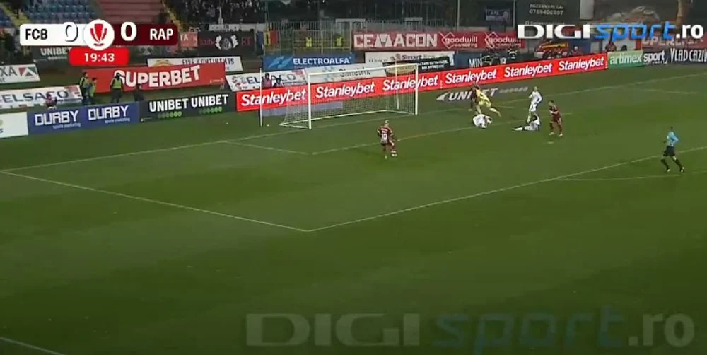 Superliga: Ratarea campionatului avut loc în Botoșani - Rapid. Poarta „s-a făcut mică” înaintea unui internațional român