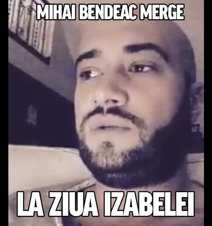 Mihai Bendeac a recitat frumoasa poezieFoto Facebook