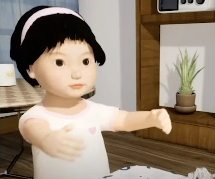 Chinezii au creat primul „copil” cu inteligență artificială din lume. Are comportamentul emoțional și capacitățile unei fetițe de 3-4 ani
